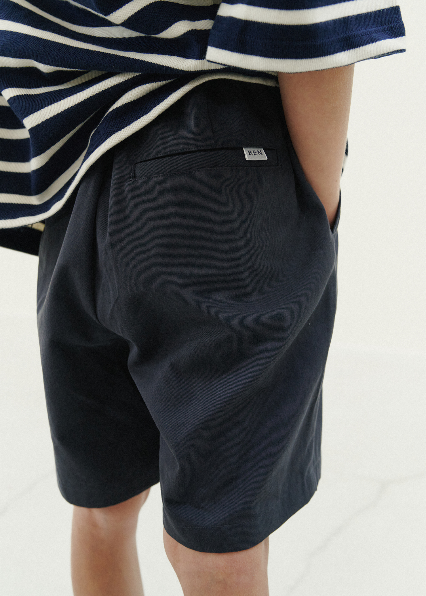 Easy Formal Shorts_Charcoal